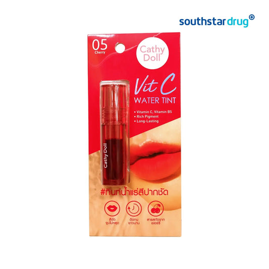 Cathy Doll Vitamin C Water Tint #05 Cherry 2.7g