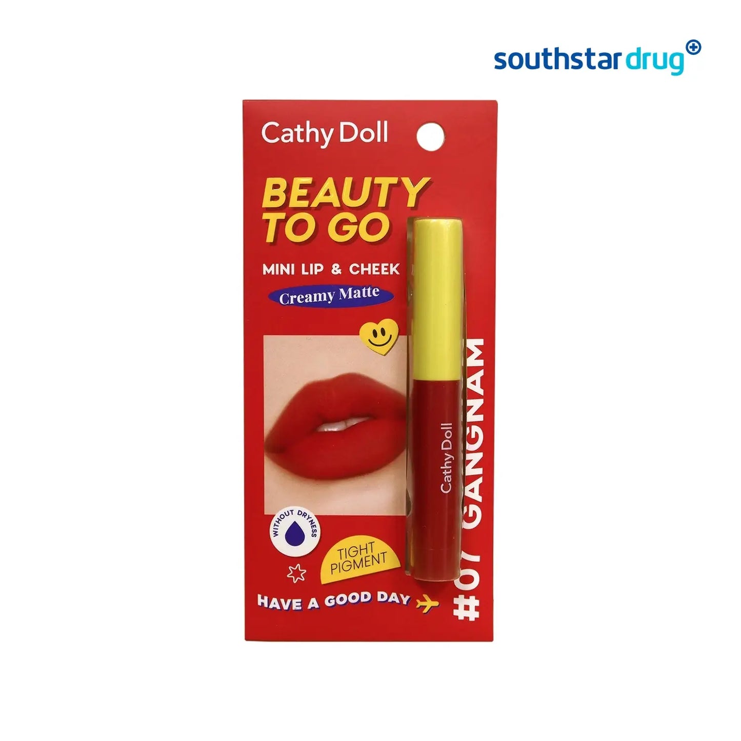 Cathy Doll Beauty To Go Mini Lip & Cheek Creamy Matte Gangnam 0.6g