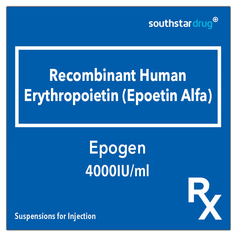 Rx: Epogen PVV Bio Solution for Injection 4000IU/ml