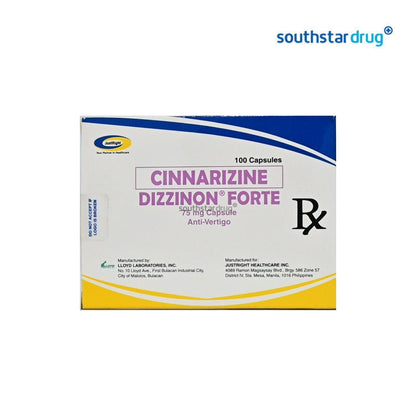 Rx: Dizzinon Forte 75mg Capsule