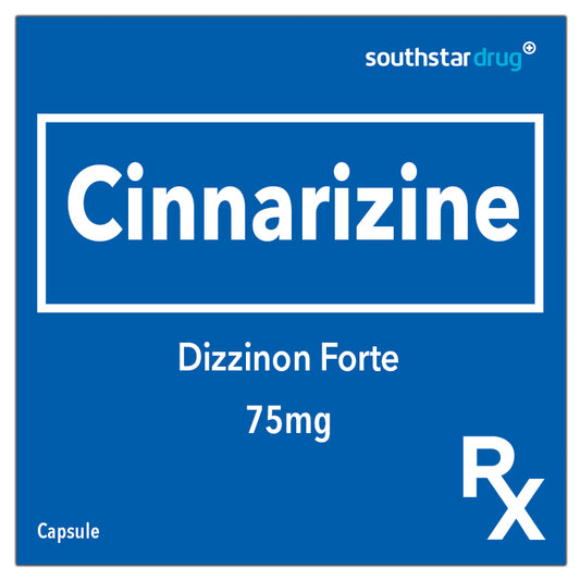 Rx: Dizzinon Forte 75mg Capsule