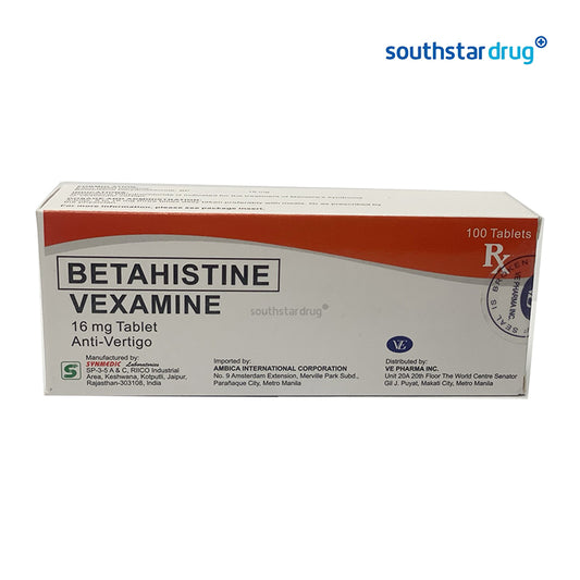 Rx: Vexamine 16mg Tablet