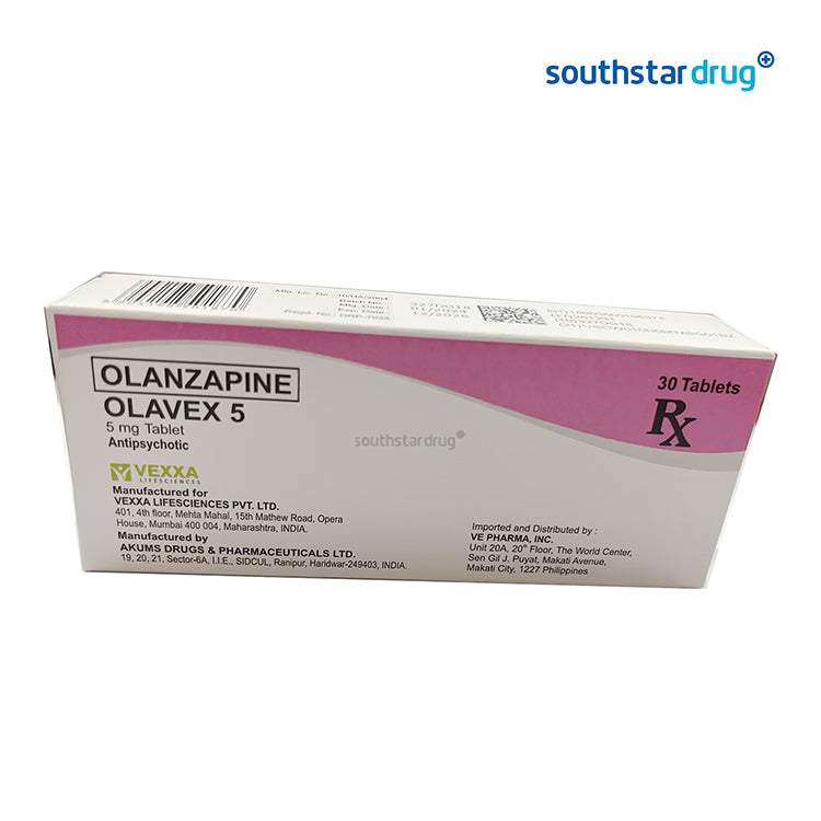 Rx: Olavex 5mg Tablet