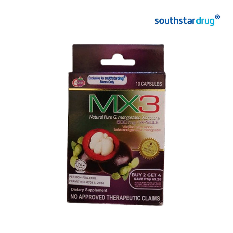 MX3 Buy 2 Blisters Free Coffee and Capsules