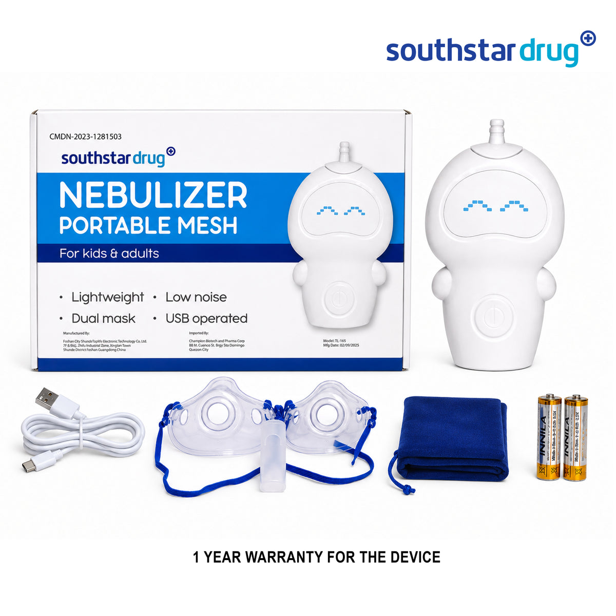 Southstar Drug Nebulizer Portable Mesh