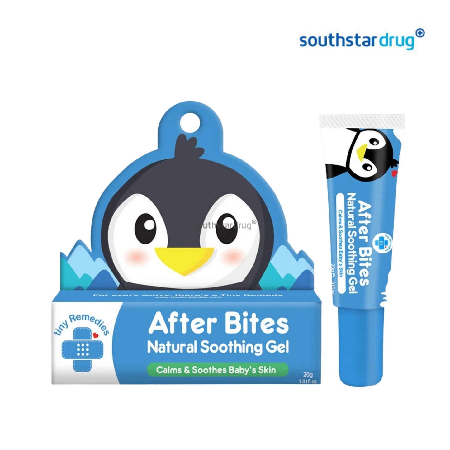 Tiny Buds After Bites Natural Soothing Gel 20g (1 Tube) – Gel for Insect Bites & Minor Skin Irritations