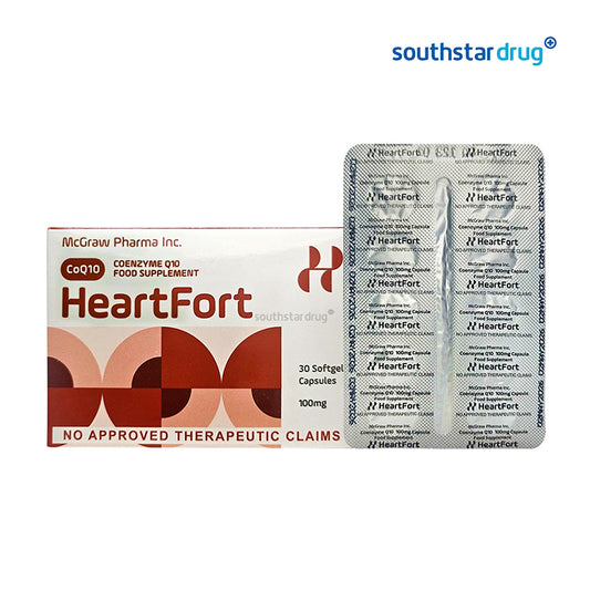 Heartfort 100mg Softgel Capsule  - 30s