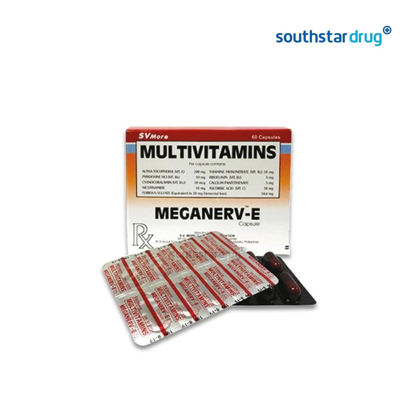 Meganerv E Capsule - 20s - Southstar Drug