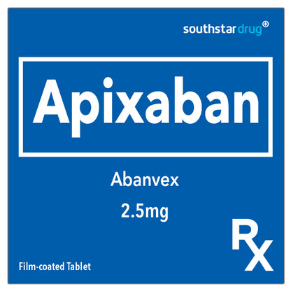 Rx: Abanvex 2.5mg Film-coated Tablet