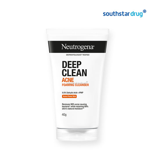 Neutrogena Deep Clean Acne Foaming Cleanser 40g