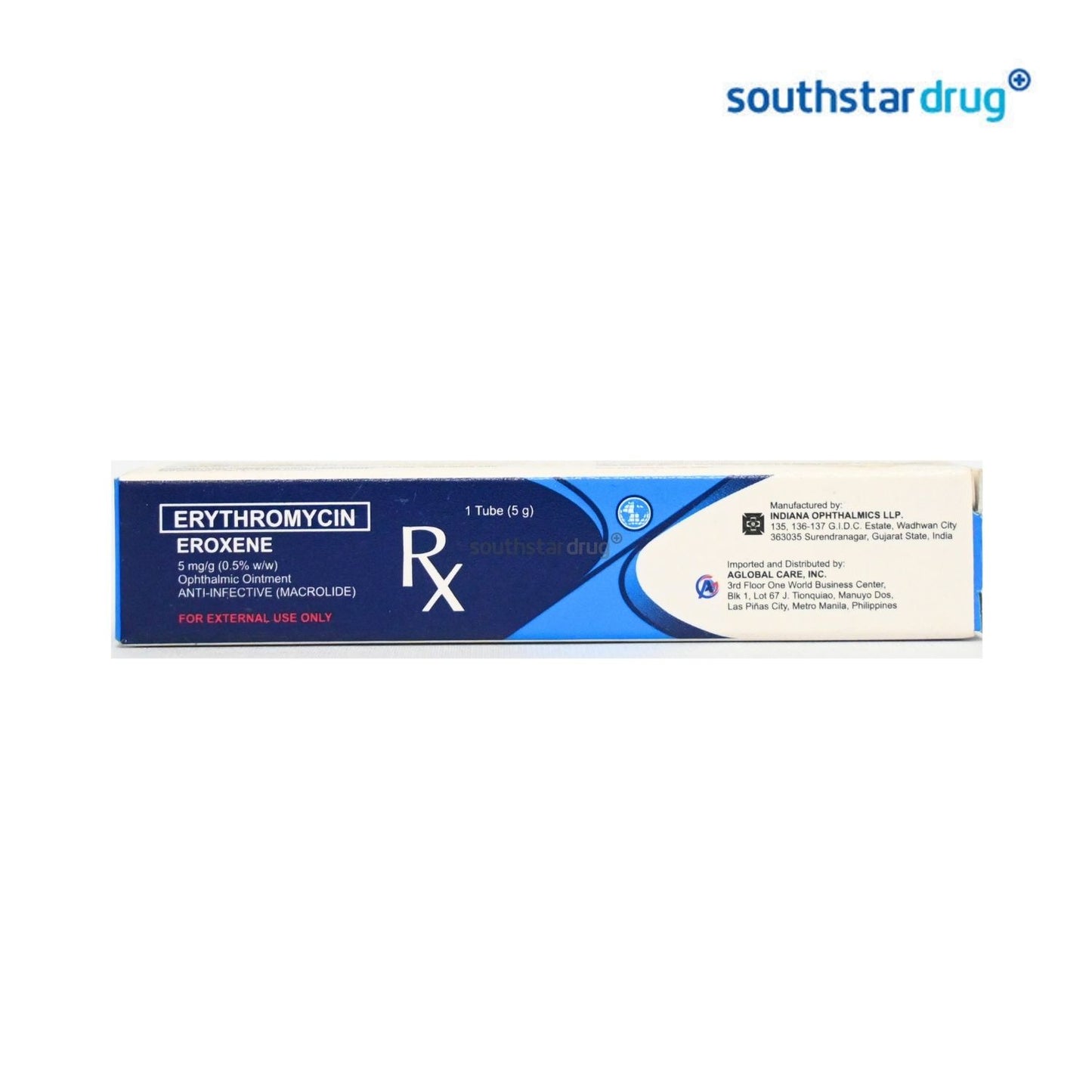 Rx: Eroxene 5mg/g 5g Ophthalmic Ointment