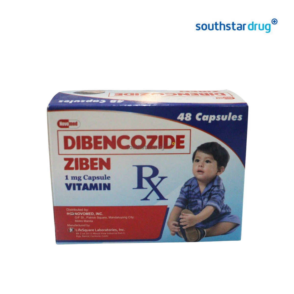Rx: Ziben Capsule 1mg 1pc