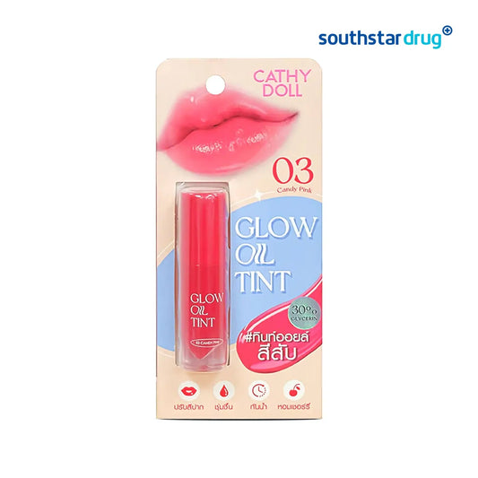 Cathy Doll Lip Glow Oil Tint #03 Candy Pink 2.4g