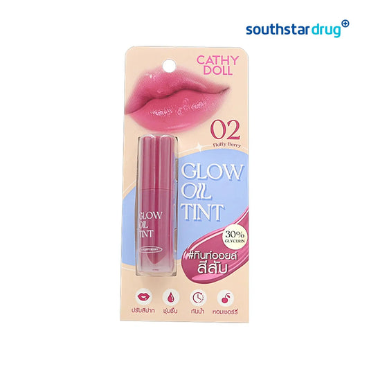 Cathy Doll Lip Glow Oil Tint #02 Fluffy Berry 2.4g