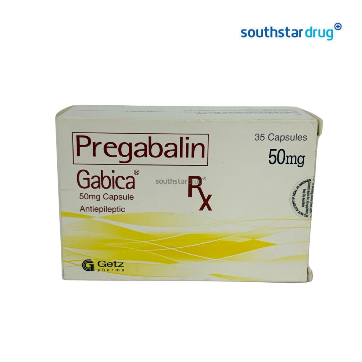 Rx: Gabica Capsules 50mg
