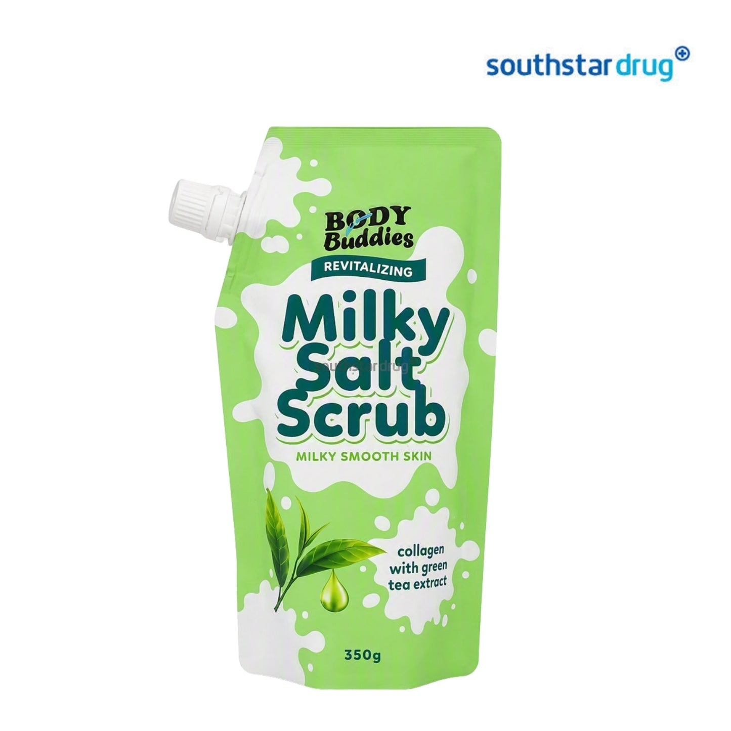 Body Buddies Milky Salt Revitalizing Body Scrub 350g (1 Pouch) – Body Exfoliation