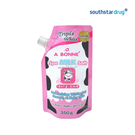 A Bonne Body Scrub Spa Milk Salt 350g Pouch Refill