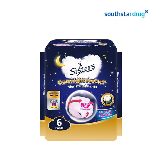 Sisters Overnight Protect Menstrual Pants M 6pcs