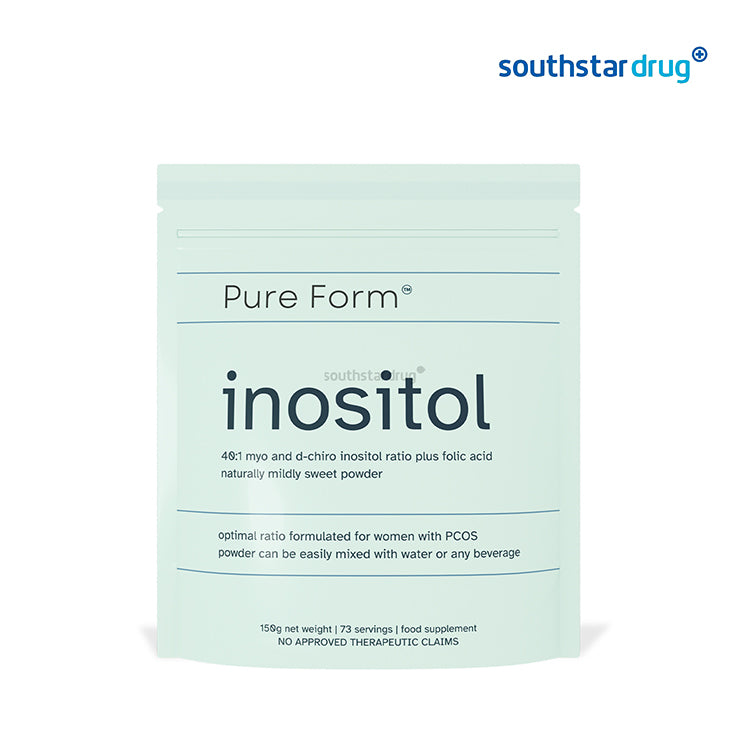 Pure Form Myo & D-Chiro Inositol Powder 150g – Hormonal & Fertility Support