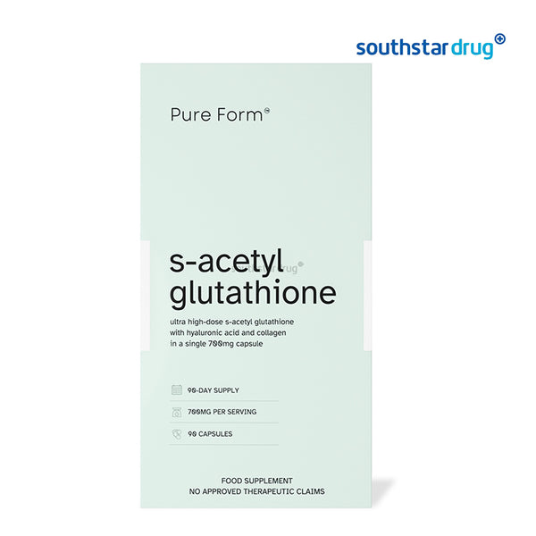 Pure Form S-Acetyl Glutathione 700mg – Advanced Skin & Detox Supplemen – Southstar Drug