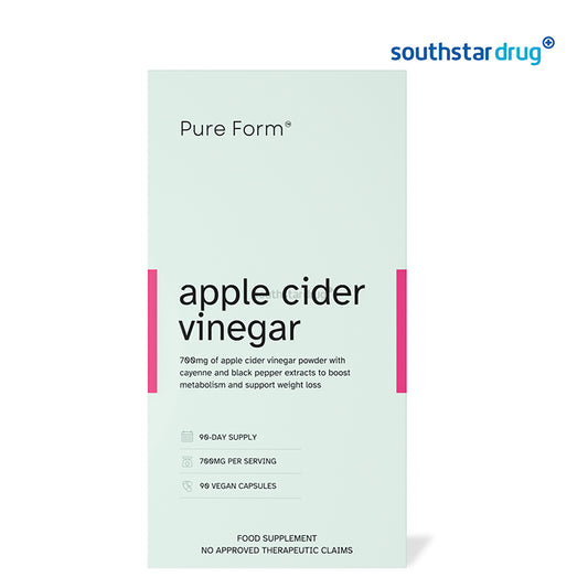 Pure Form Apple Cider Vinegar 700mg Capsules – Detox & Weight Management