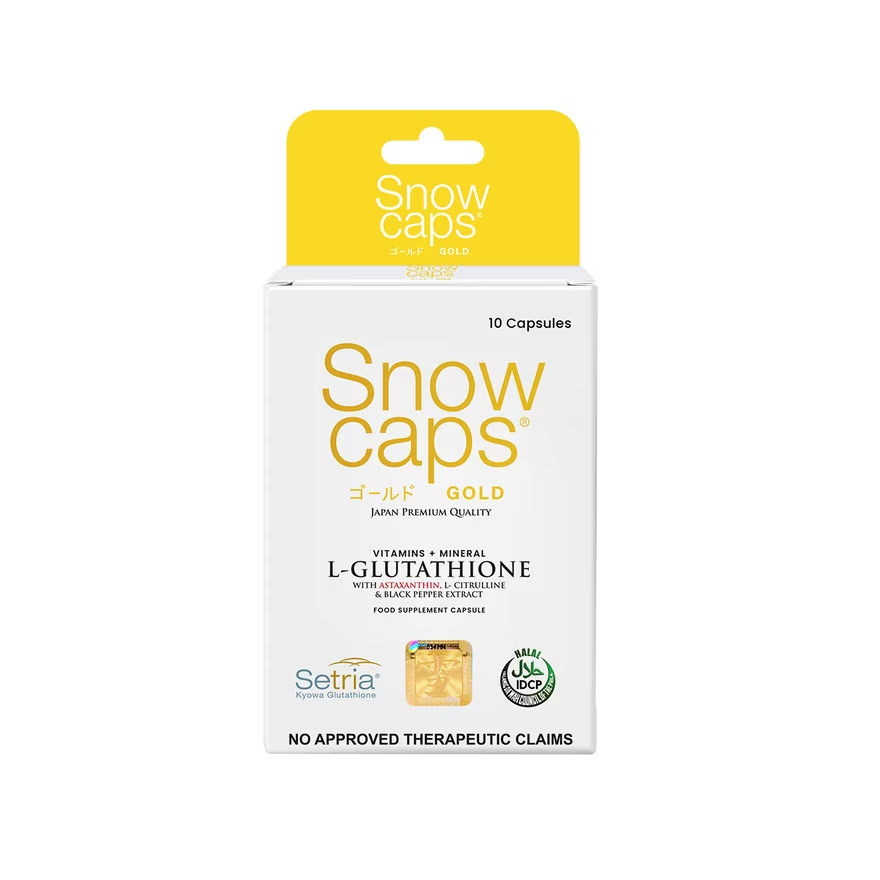 Snow Caps Gold Glutathione Capsules 10s