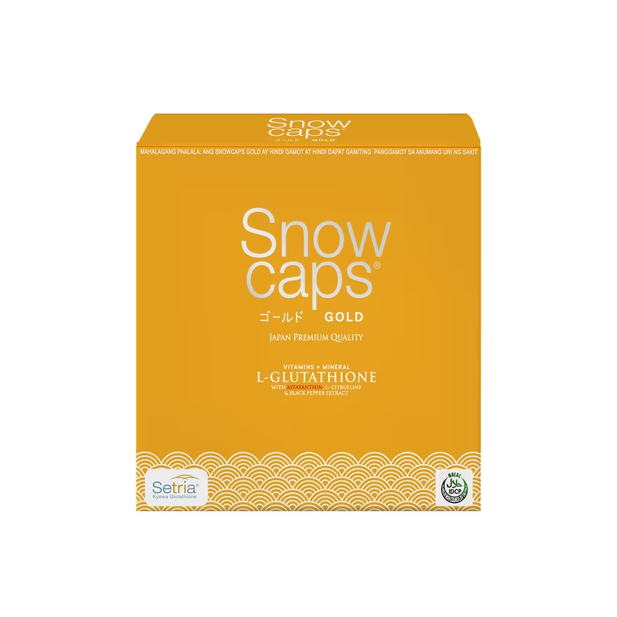 Snow Caps Gold Glutathione Capsules 30s