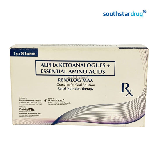 Rx: Renalog Max Granules For Oral Solution 3g