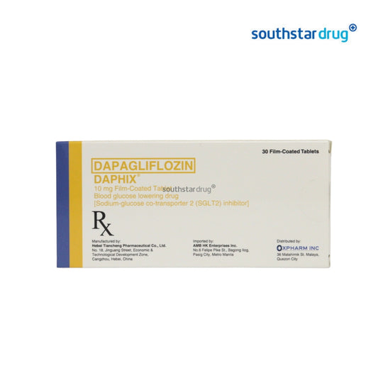 Rx: Daphix 10mg Film-coated 1pc. Tablet
