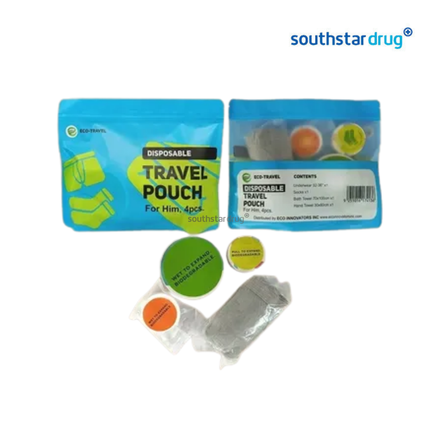 Eco Travel Disposable Go Bag For Him