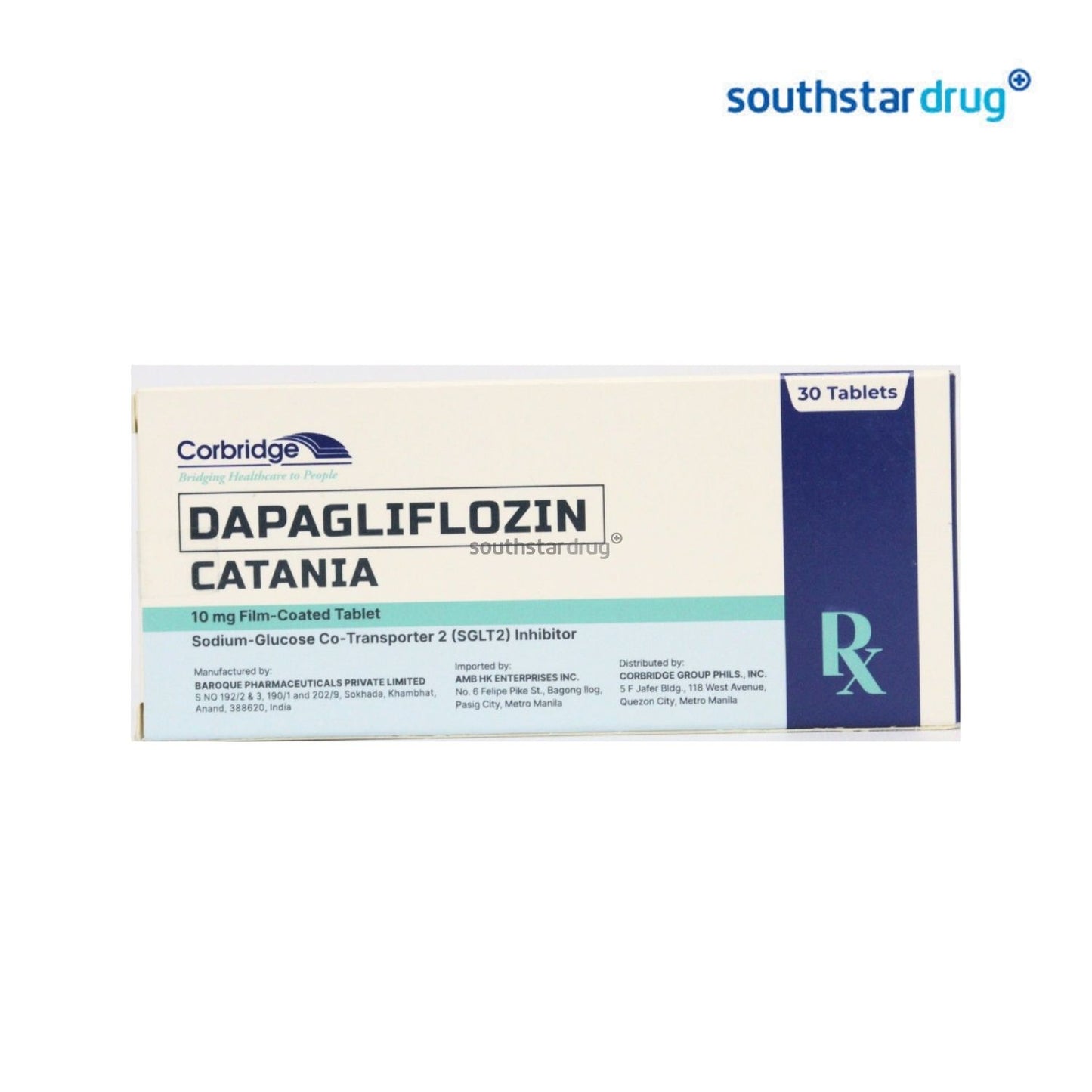 Rx: Catania 10mg Film-coated 1pc. Tablet