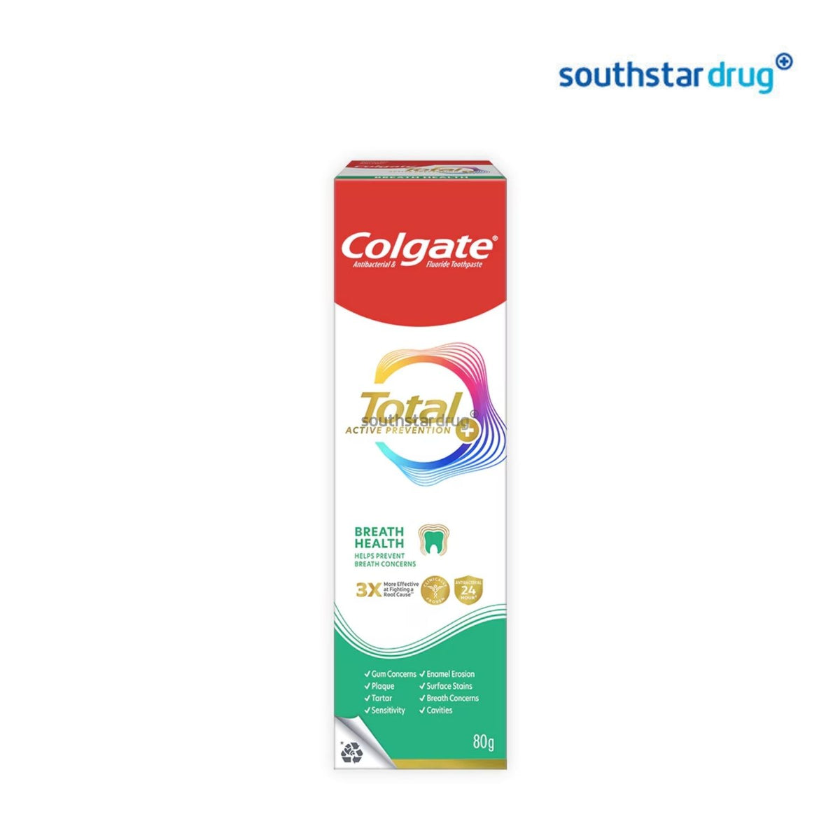 Colgate Total Toothpaste Breath Health 80g Tube