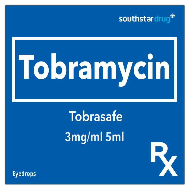 Rx: Tobrasafe Eyedrops 3mg/ml 5ml