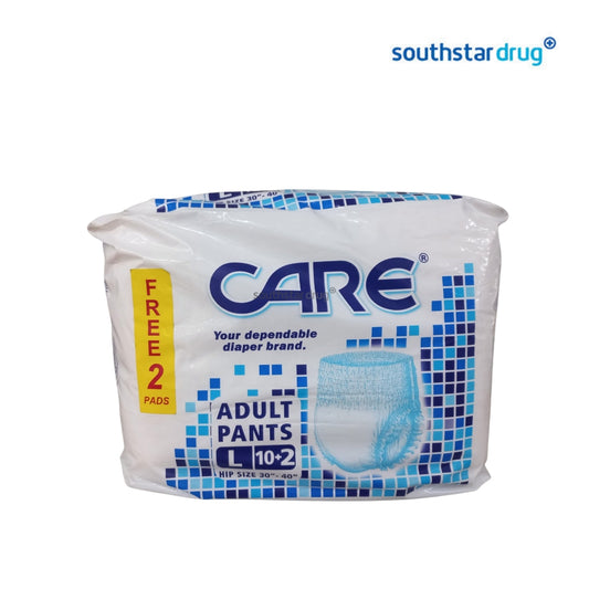 Care Adult Diaper Pants L 10+2 Free