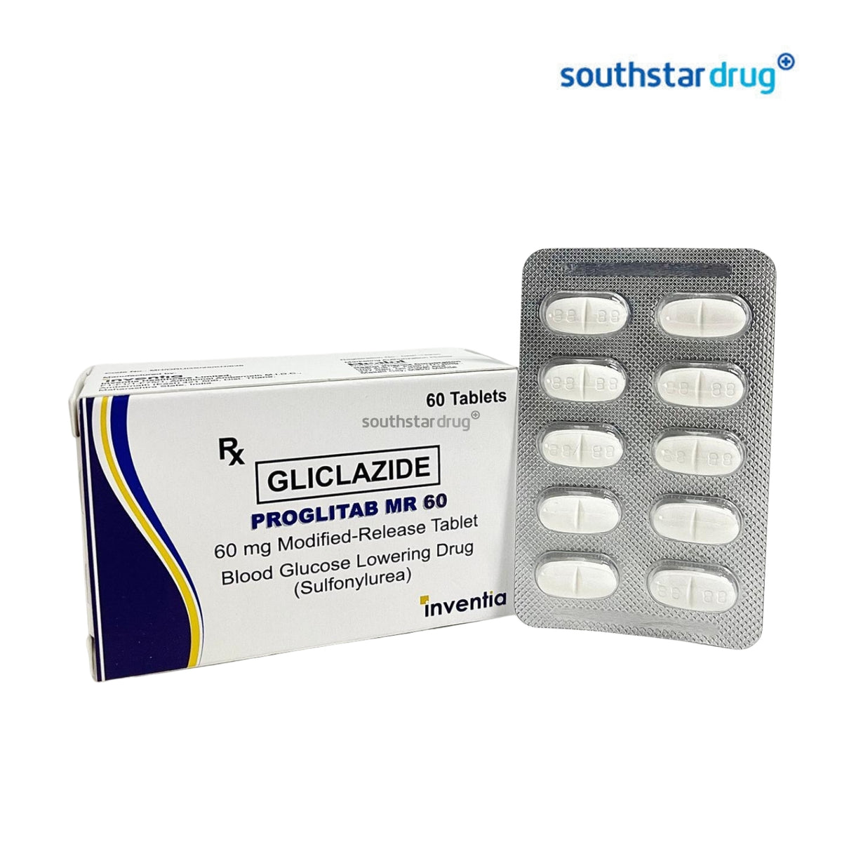 Rx: Proglitab MR 60mg Modified-Release Tablet 1pc