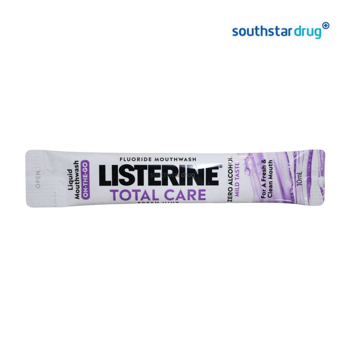 Listerine On-the-Go Total Care Mouthwash 10ml (1 Sachet)