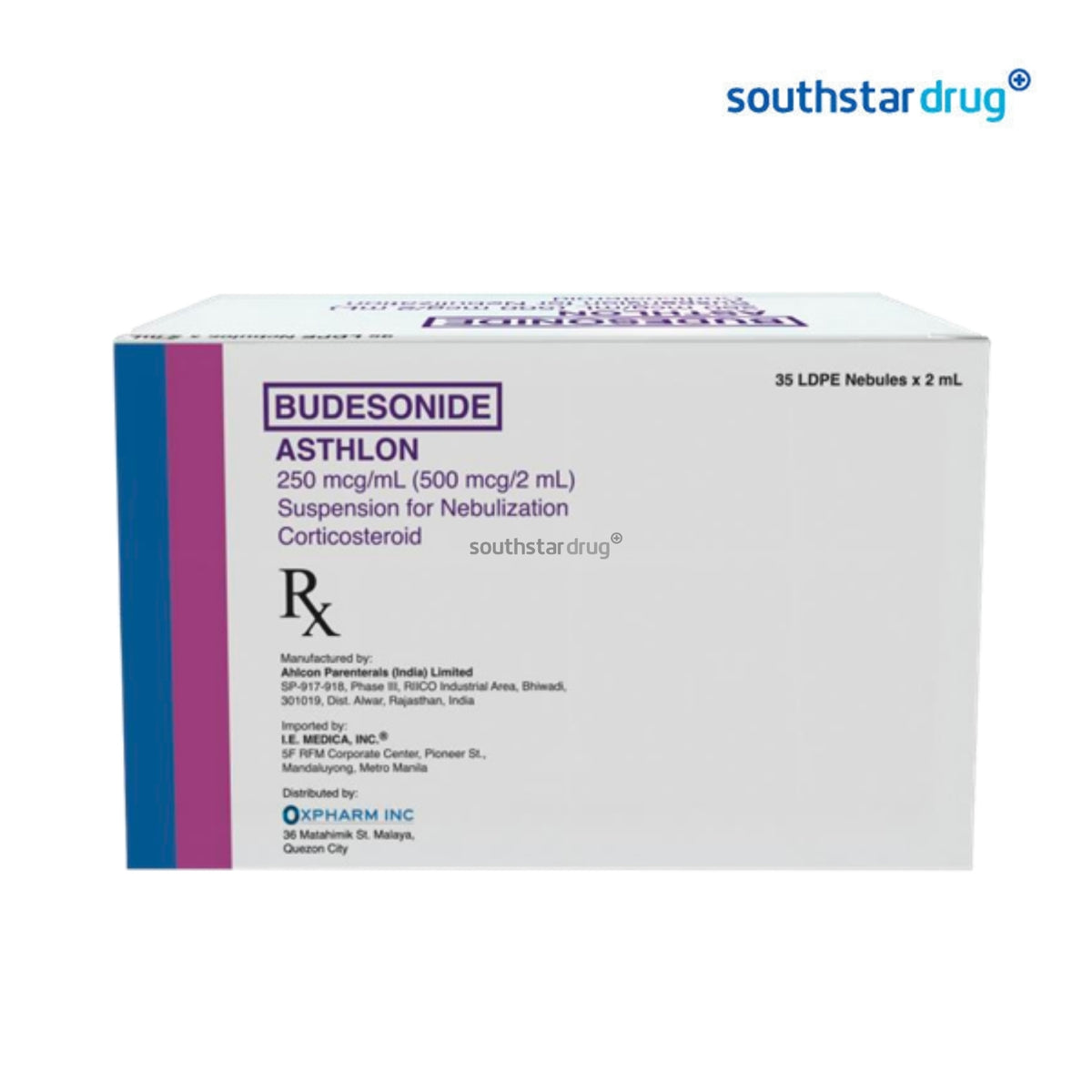 Rx: Asthlon Suspension for Nebulization 250mcg/ml 2ml (1 Unit) – Respiratory Support