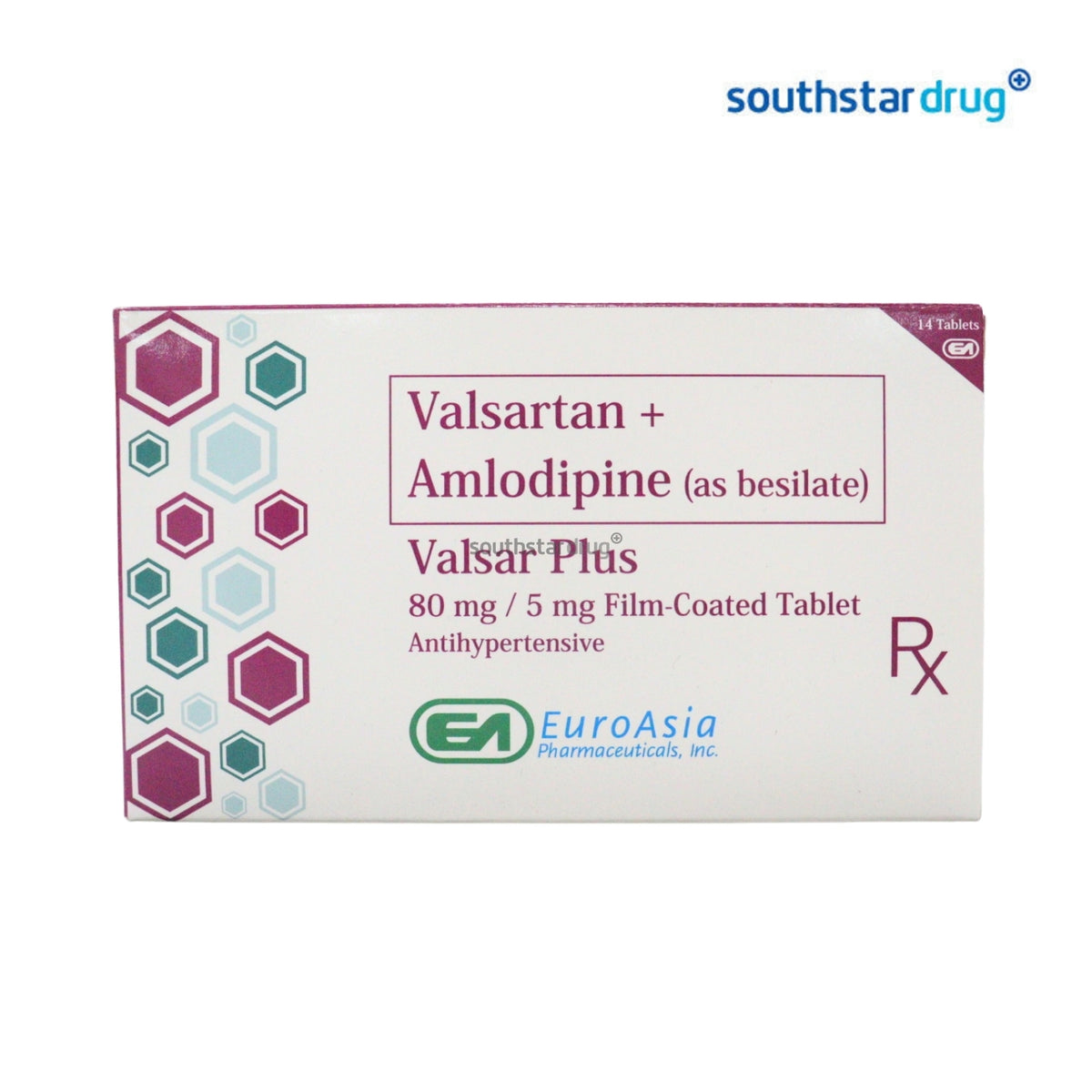 Valsar Plus 80mg/5mg Film-Coated Tablet 1pc