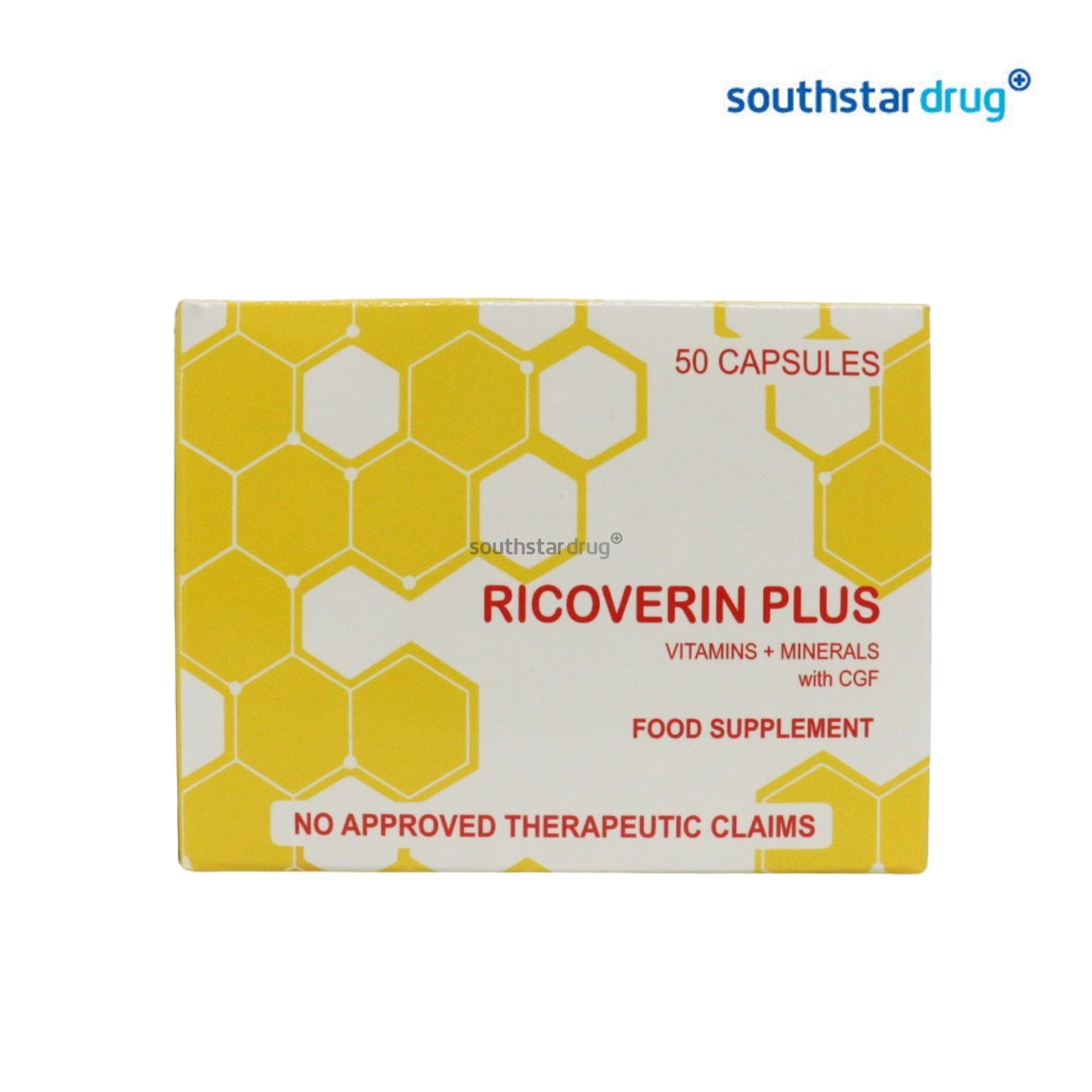 Ricoverin Plus Capsule 50 Capsules – Multivitamin and Mineral Supplement