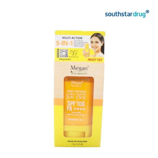 Megan Sunscreen Stick Vitamin C & E SPF100 15g