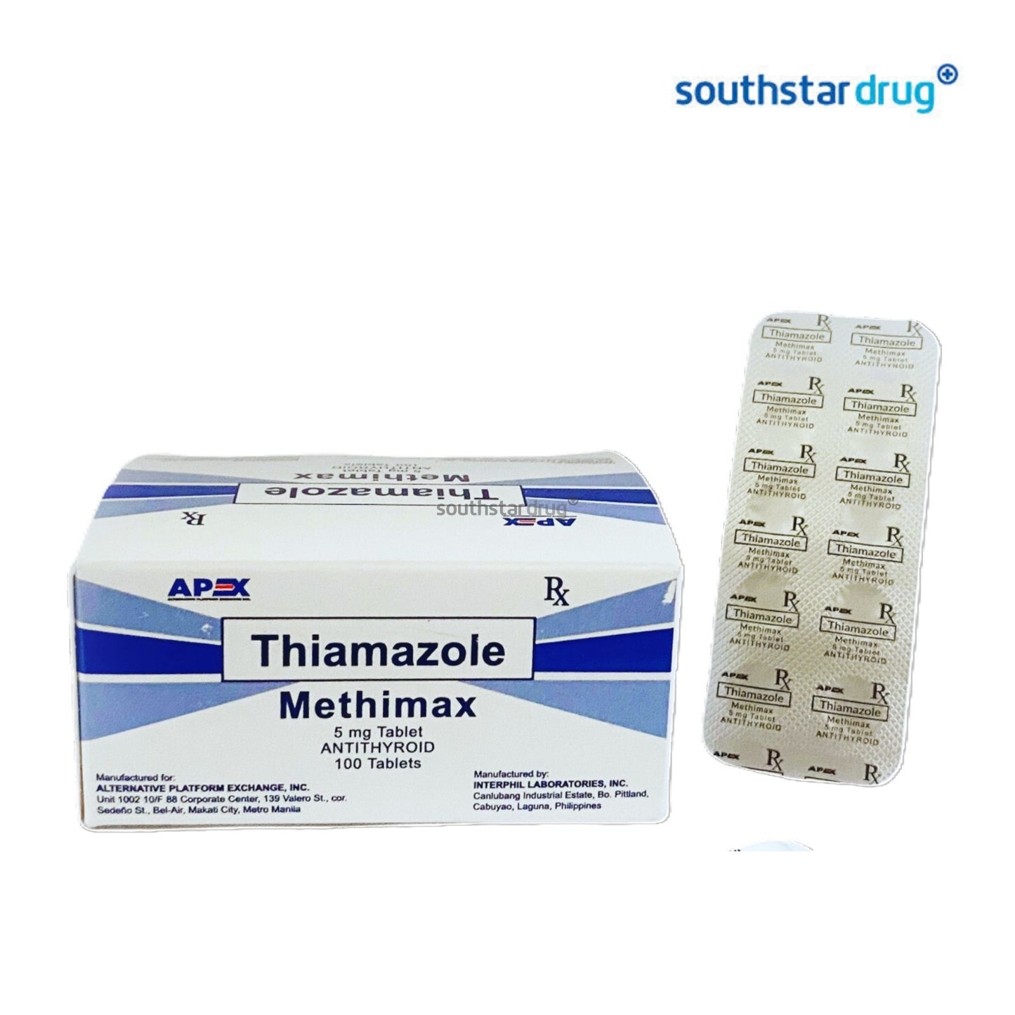 Rx: Methimax 5mg Tablet