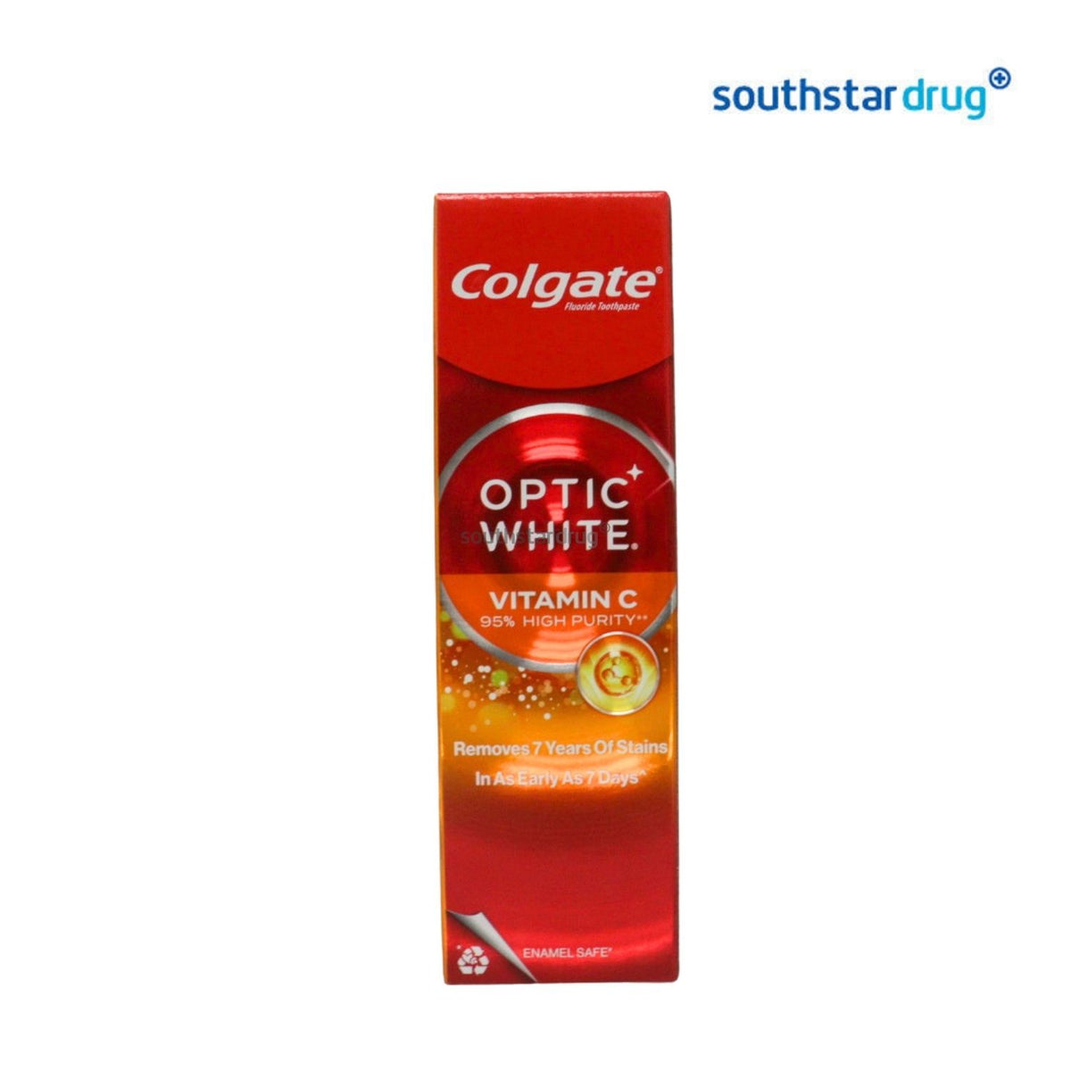 Colgate Optic White Vitamin C Toothpaste 80 g (1 Tube)- Oral Care