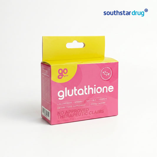 Go Glow Glutathione 525mg Capsules - 30s