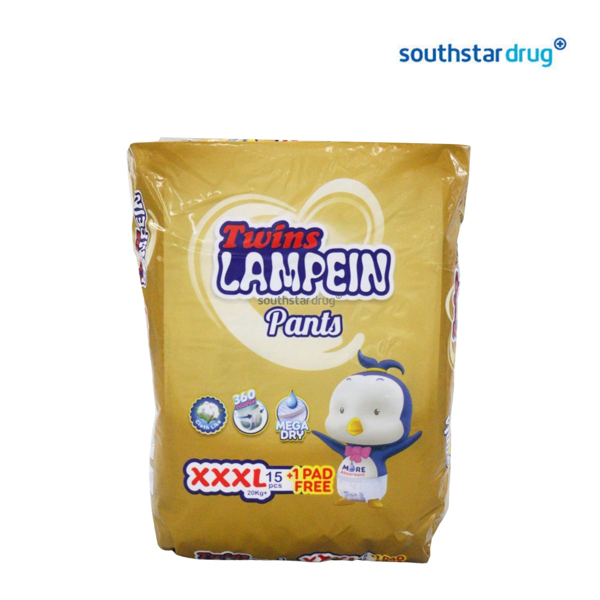 Twins Lampein Diaper Pants XXXL 16s