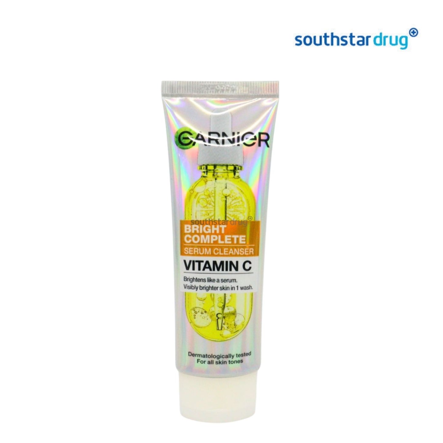 Garnier Facial Cleanser Serum Vitamin C 50ml (1 Tube) - Daily Facial Cleansing