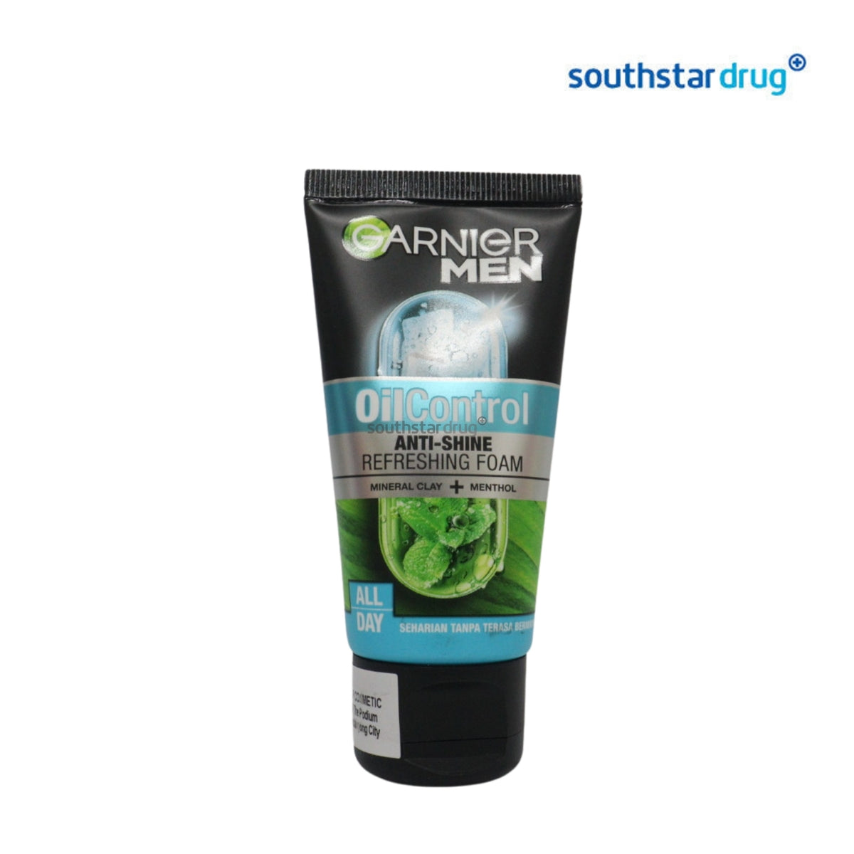 Garnier Men Facial Foam Oil Control 50 ml (1 Tube) - Facial Cleansing