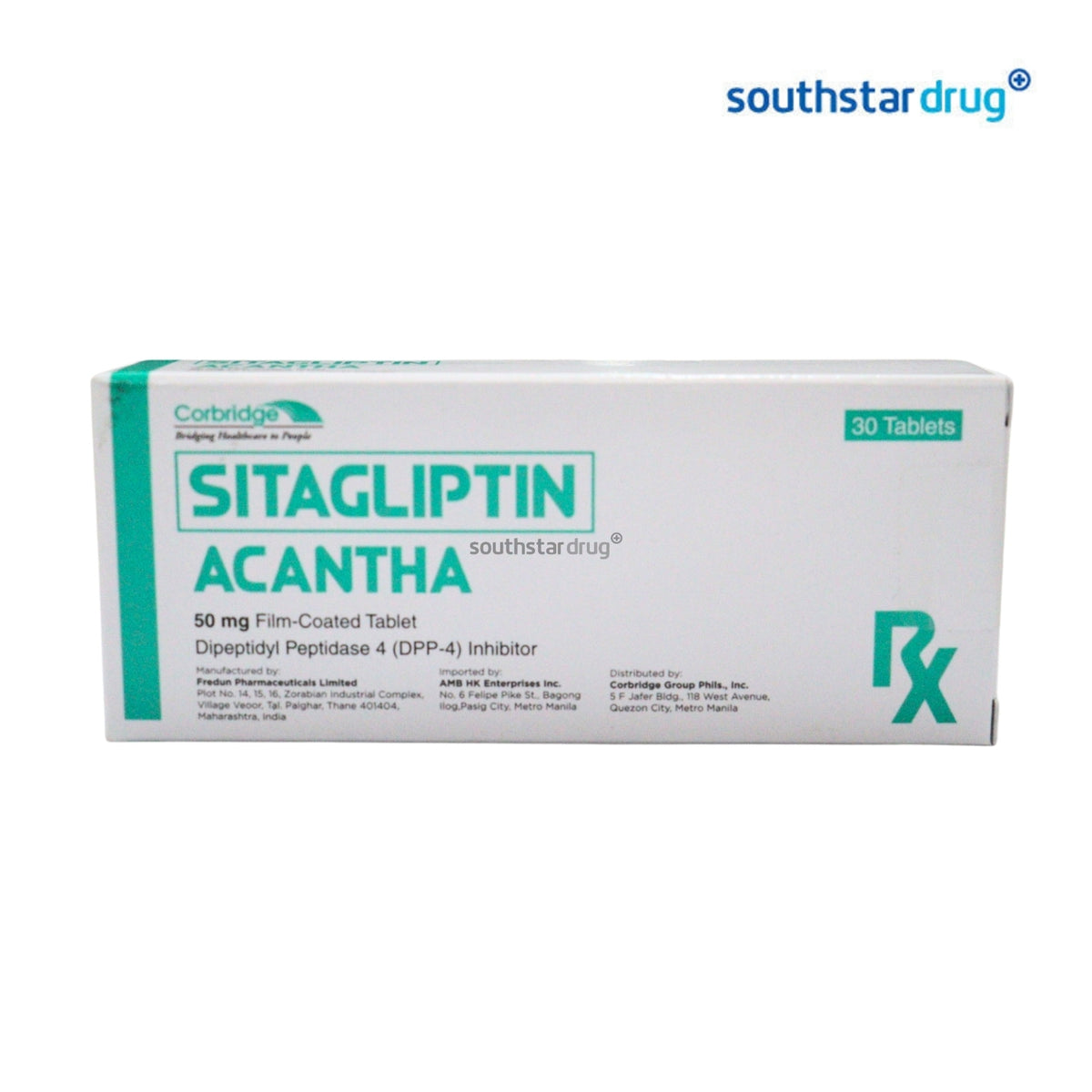 Rx: Acantha Film-Coated Tablets 50mg 1pc