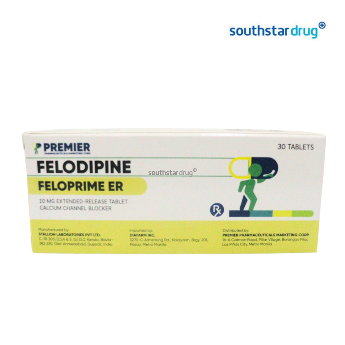 Rx: Feloprime 10mg Extended-Release Tablet 1pc