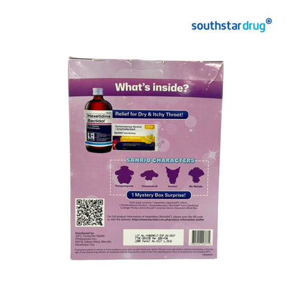 Bactidol Throat Relief Kit Free Sanrio Mystery Bag (1 Kit) – Throat Care and Relief Support
