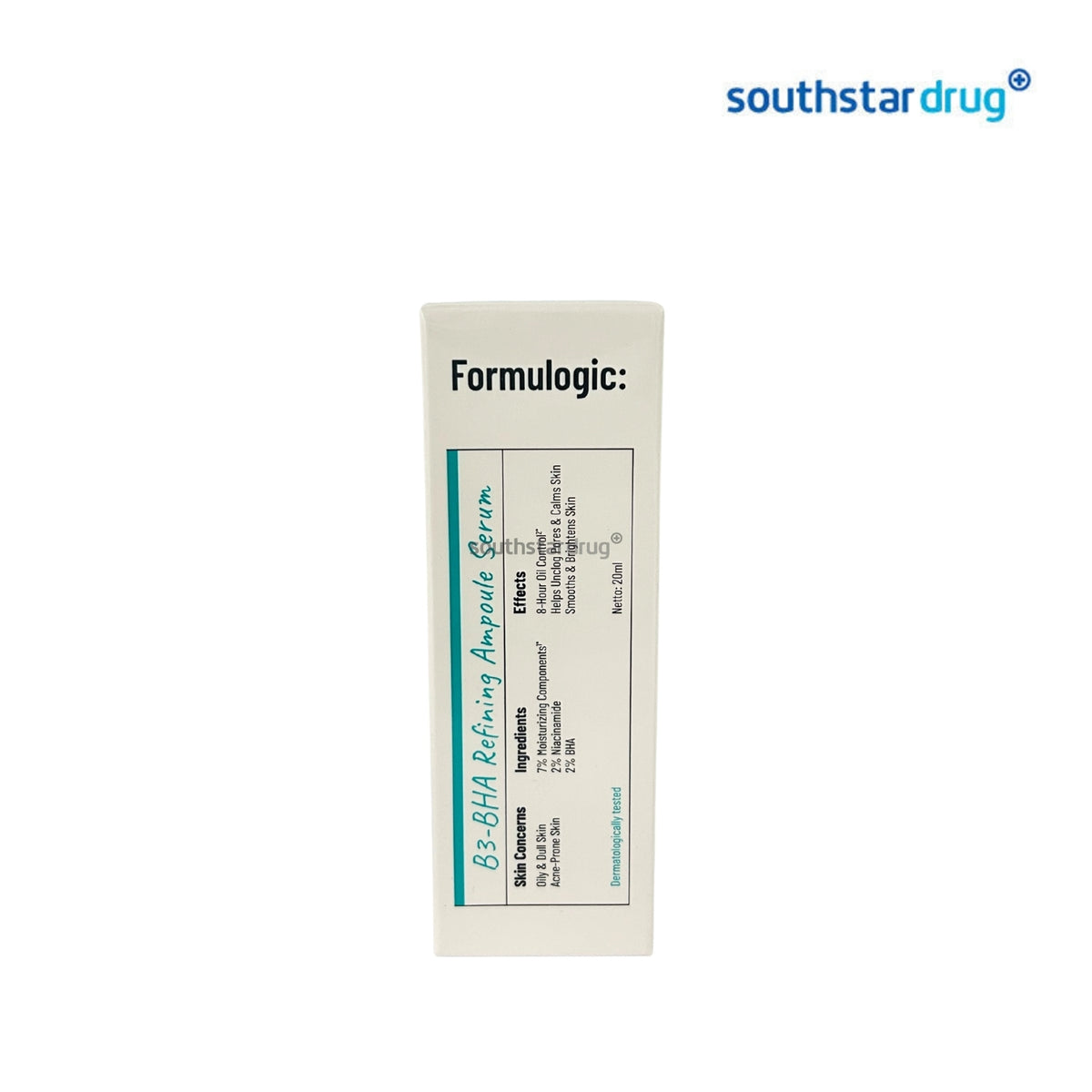 Formulogic Facial Serum B3 BHA Refining 20ml (1 Tube) – Daily Facial Skin Care